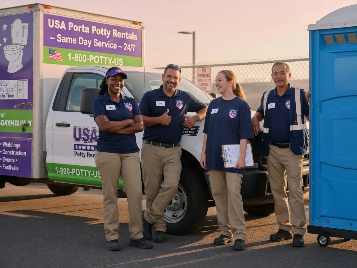 Porta Potty Rental company in Drums, PA