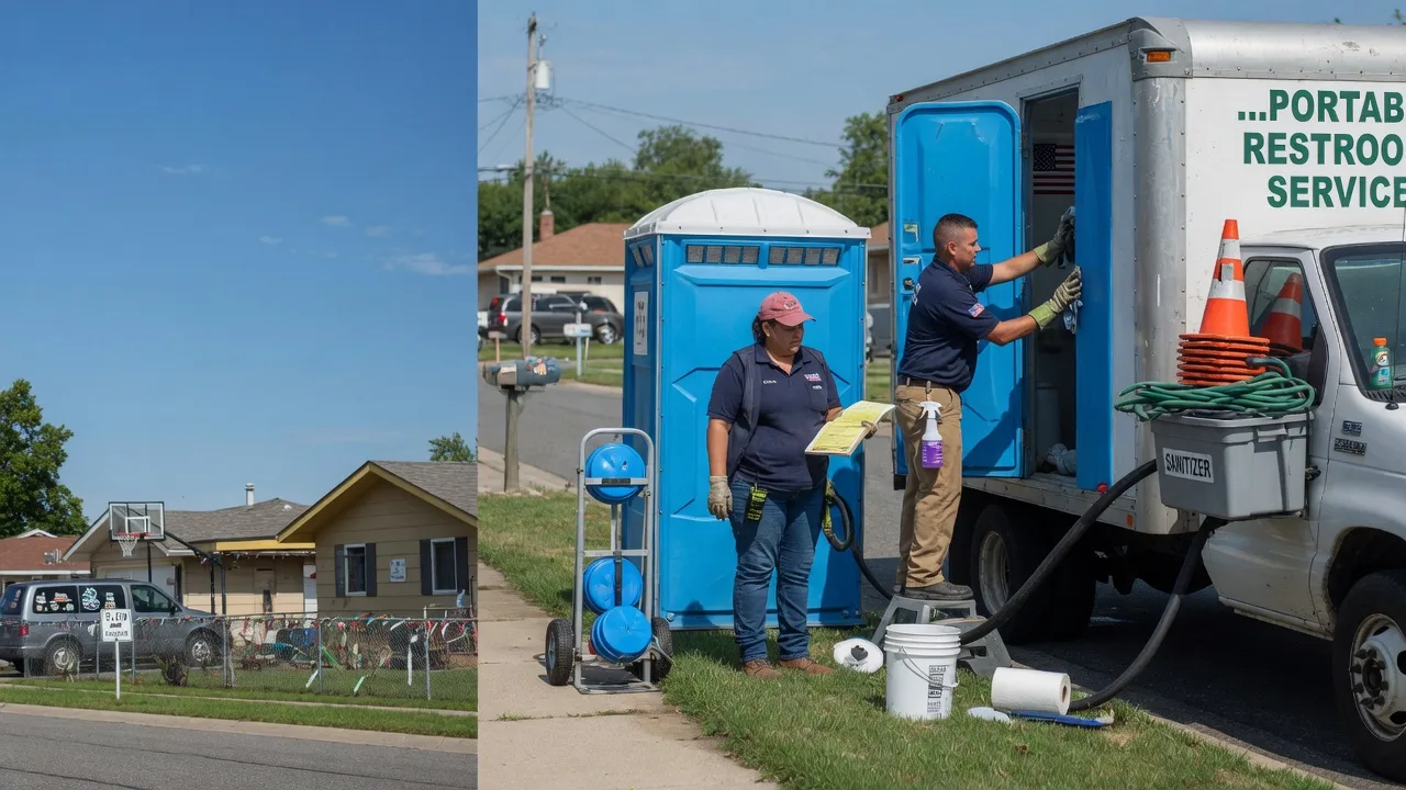 Portable Toilet Rental in Drums, PA near me